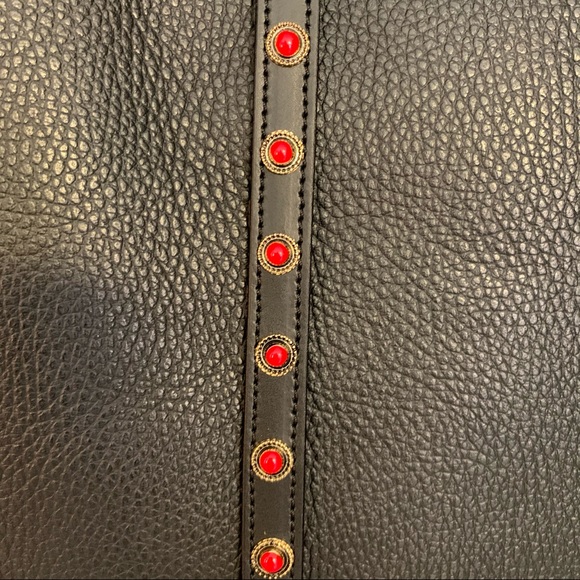 Valentina Fiore Italian Leather Tote - Picture 15 of 16